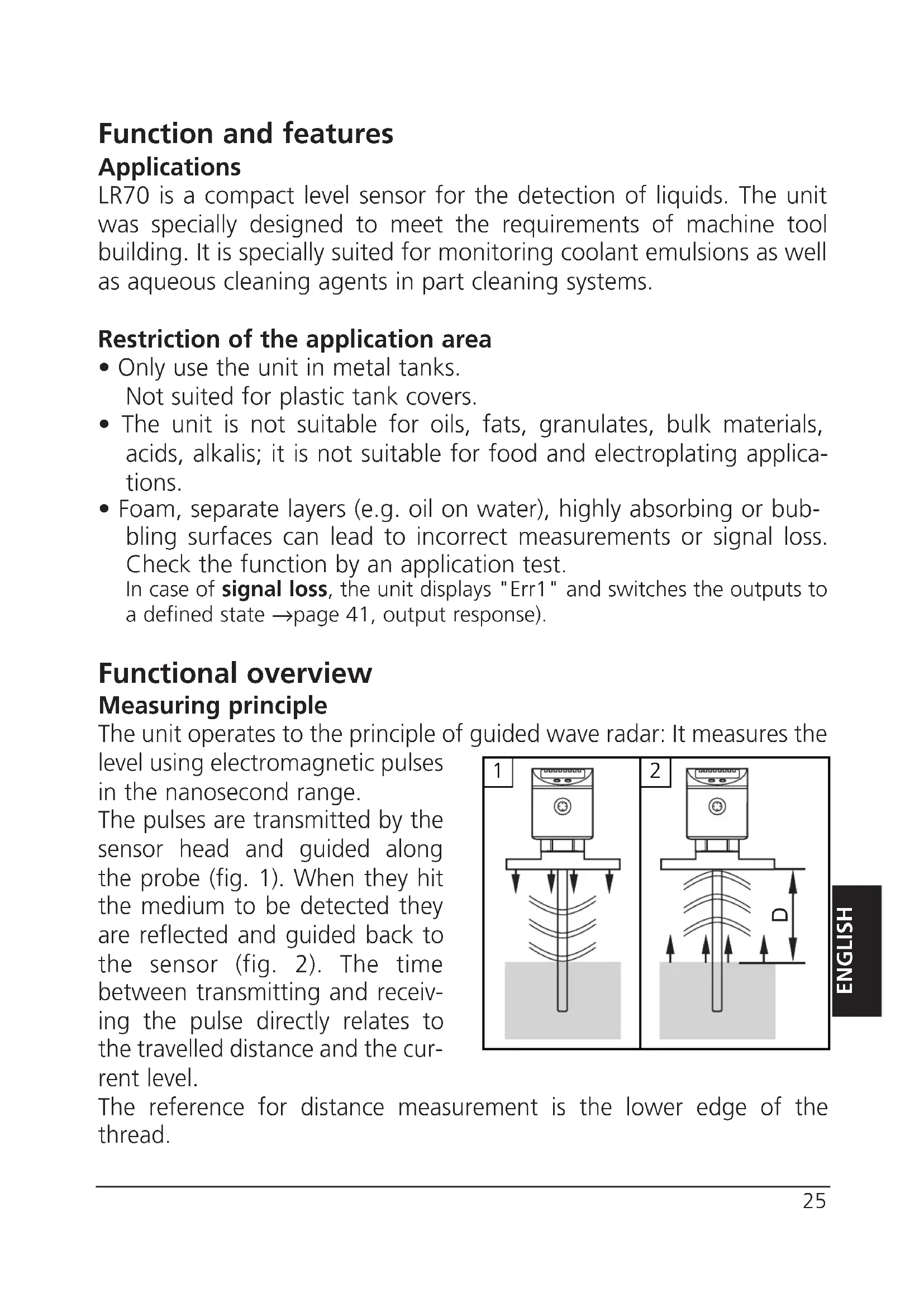 Uncategorized IFM LR7024 - User manual and instructions